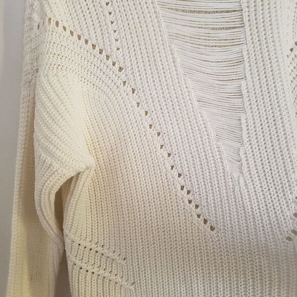 Rachel Rachel Roy Cable Knit Cut-Out Sweater - Picture 6 of 8